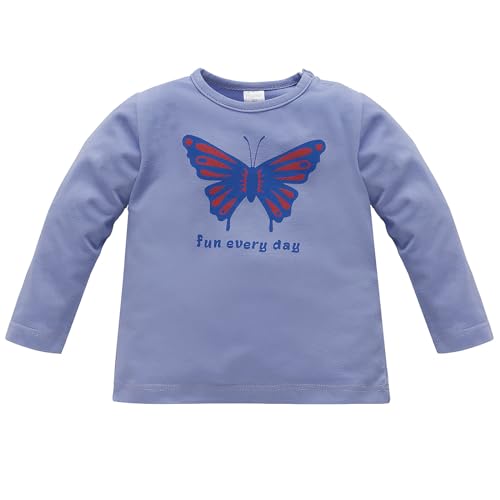 Pinokio Bluse Imagine, Lavendel Schmetterlingsmuster, Mädchen 74-122 (74) von Pinokio