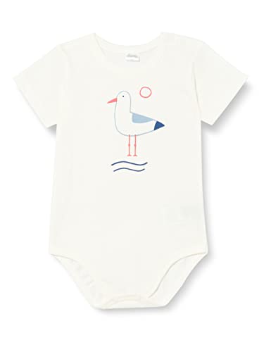 Pinokio Bodysuit Short Sleeve Sailor, 100% Cotton Ecru, Boys 62-92 (86) von Pinokio