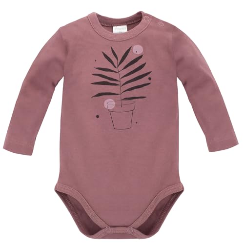 Pinokio Bodysuit TRES BIEN, 100% Cotton, pink with Flower, Girls 62-92 (80) von Pinokio