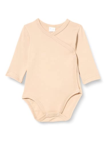 Pinokio Bodysuit Wrapped Long Sleeve Lovely Day BEIGE, 100% Cotton, bejge, Boys 50-68 (68) von Pinokio