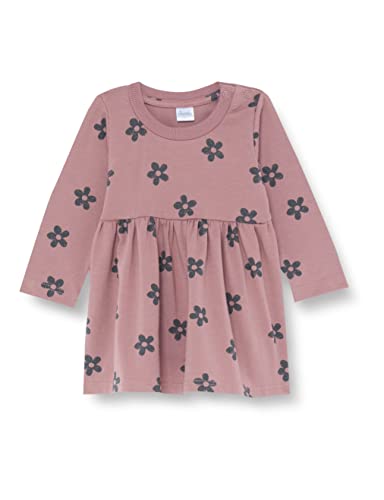 Pinokio Dress Happiness 68 RC, 95% Cotton 5% Elastane, pink with Flowers, Girls 62-104 (68) von Pinokio