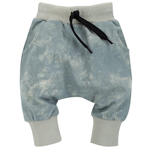 Pinokio – Fun Time - Baby Kinder Jungen Hose 100% Baumwolle Pumphose Jogginghose Haremshose Unisex Schlupfhose 62-122 cm (104 cm, 2-3y, Blau) von Pinokio