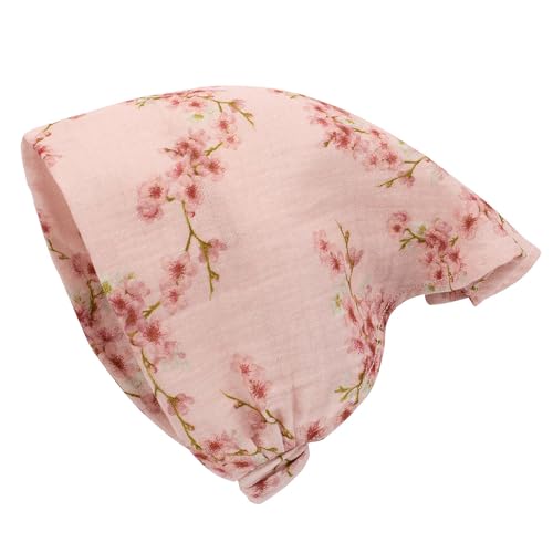 Pinokio Kopftuch Summer Garden, 100% Organic Cotton, rosa Blumen, Mädchen, Gr 41-50(50) von Pinokio