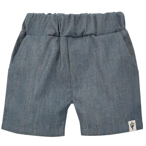 Pinokio Kurze Hose Free Soul, 100% Baumwolle, Jeans, Jungen, Gr 62-104(62) von Pinokio