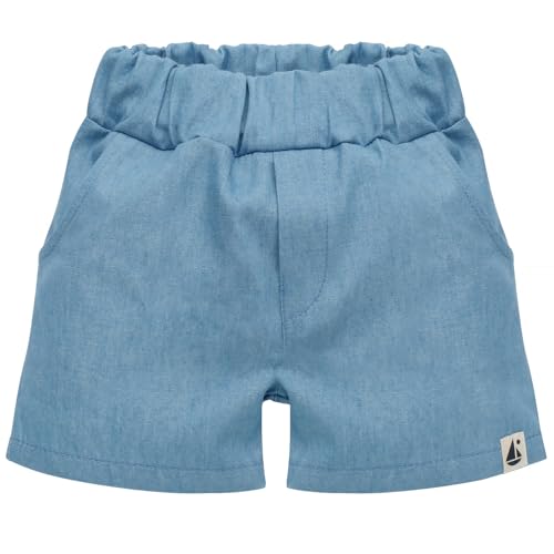 Pinokio Kurze Hose Sailor, 100% Baumwolle, Blau, Jungen, Gr 61-122(110) von Pinokio