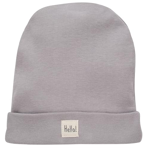 Pinokio Mütze Hello, 100% Baumwolle, Grau, Jungen, Gr 34-47(35) von Pinokio