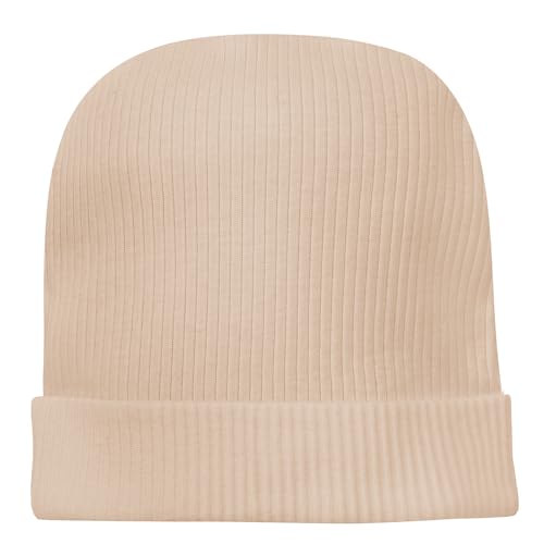 Pinokio Mütze Lovely Day, 100% Cotton, Bejge, Geripptes, Jungen, Gr 35-44(38) von Pinokio