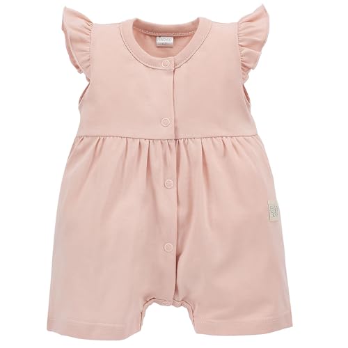 Pinokio Romper Summer Mood, 100% Baumwolle, rosa, Mädchen 56-74 (68) von Pinokio