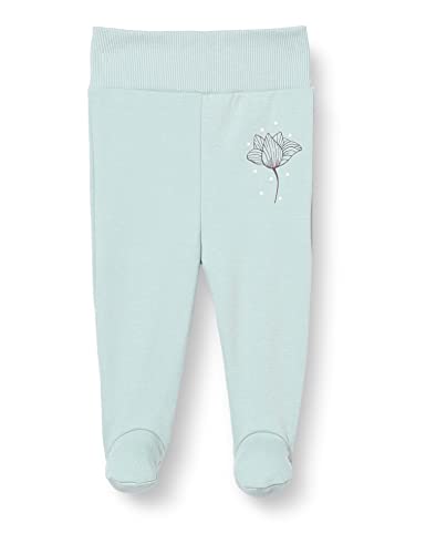 Pinokio SLEEPPANTS Magic Vibes, 100% Cotton, Mint Flower, Girls 56-62 (68) von Pinokio