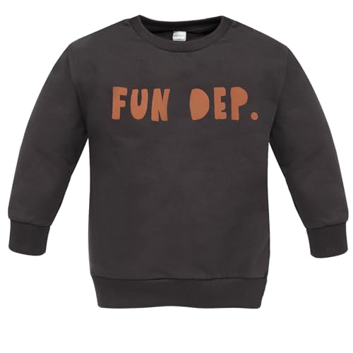 Pinokio Sweatshirt Oliveir, Graphite, Unisex 62-122 (98) von Pinokio