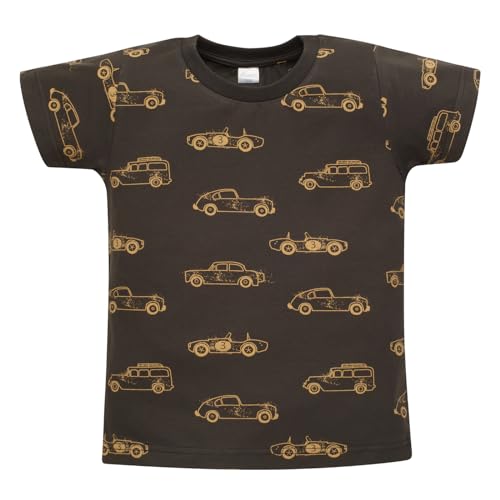 Pinokio T-Shirt Old Cars, Graphite, Autos, Jungen 74-122 (86) von Pinokio