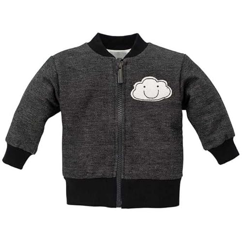 Pinokio Unisex Baby 1-1-118-330 Sweatshirt, Schwarz, 74 EU von Pinokio