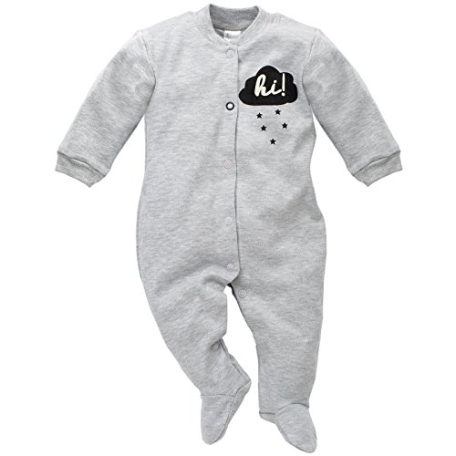 Pinokio Unisex Baby Strampelanzug Wild Boy OVERAL, Grau, 68 EU von Pinokio