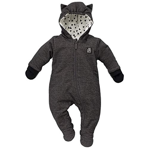 Pinokio Unisex Baby trappelpak wild boy WARM OVERAL, Schwarz, 62 EU von Pinokio