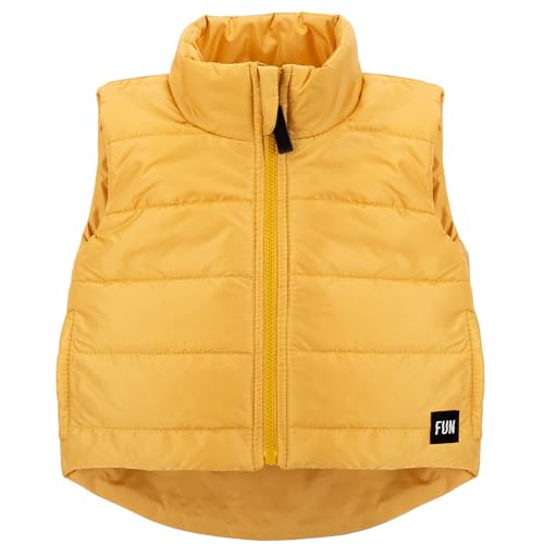 Pinokio VEST FUN TIME, 100% Polyester,yellow, Boys 62-122 (68) von Pinokio