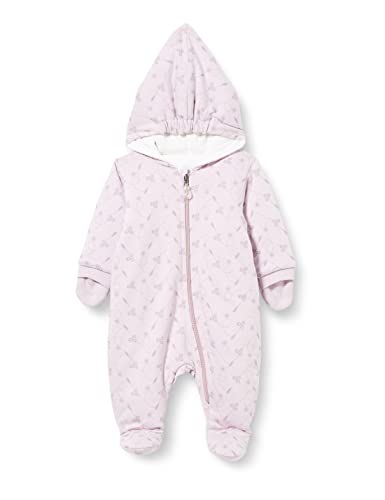 Pinokio WARM OVERAL CHARLOTTE, 100% cotton, lining: 100% Cotton, pink with flowers, girls 56-74 (56) von Pinokio