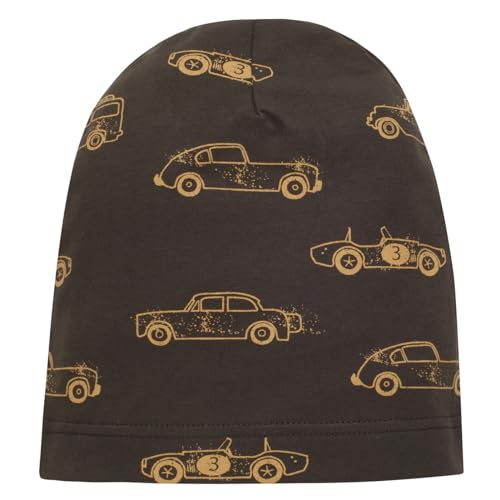 Pinokio dünne Beanie Mütze Old Cars, Graphite, Autos, Jungen, Gr 47-53(47) von Pinokio