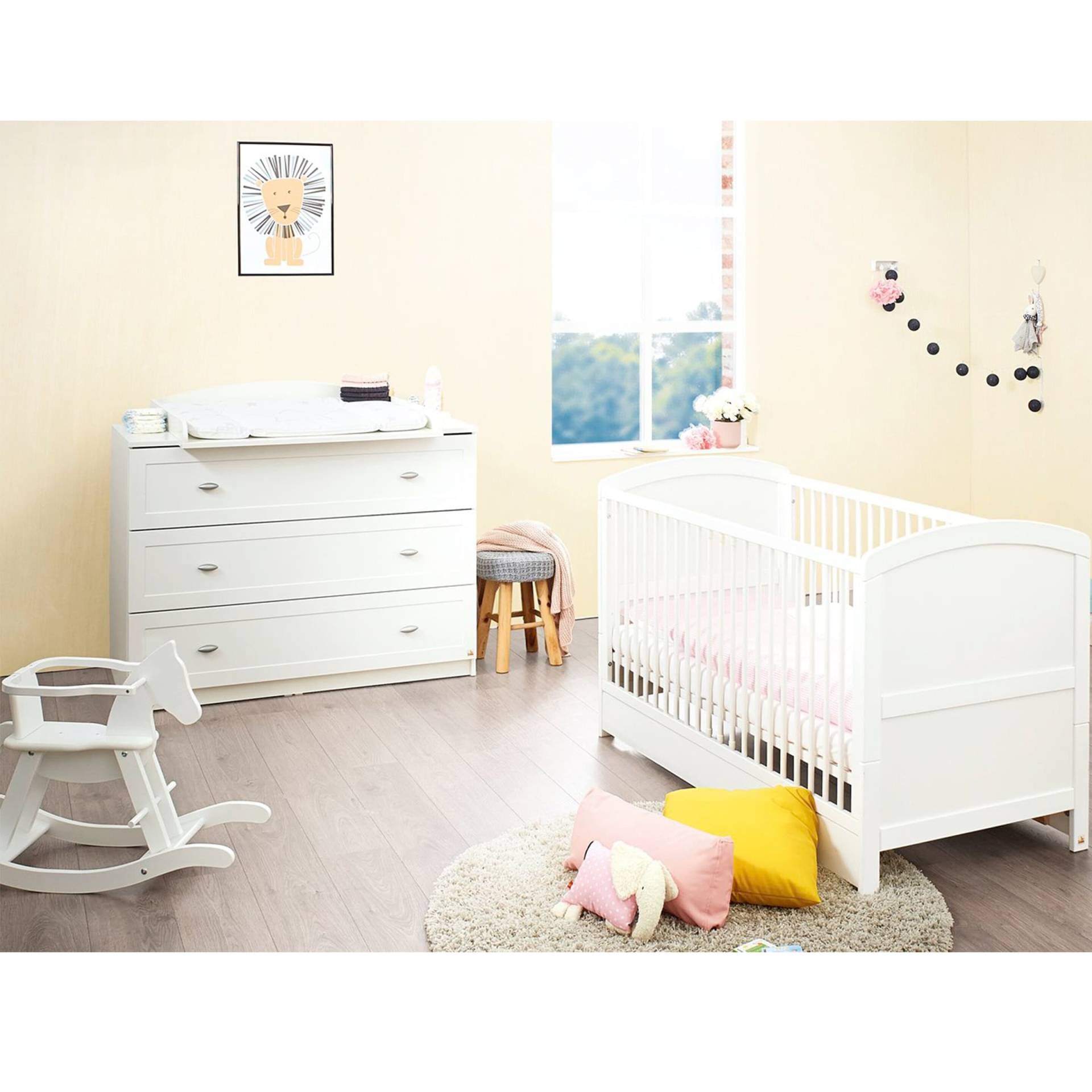 Pinolino 2-tlg. Babyzimmer Laura breit von Pinolino