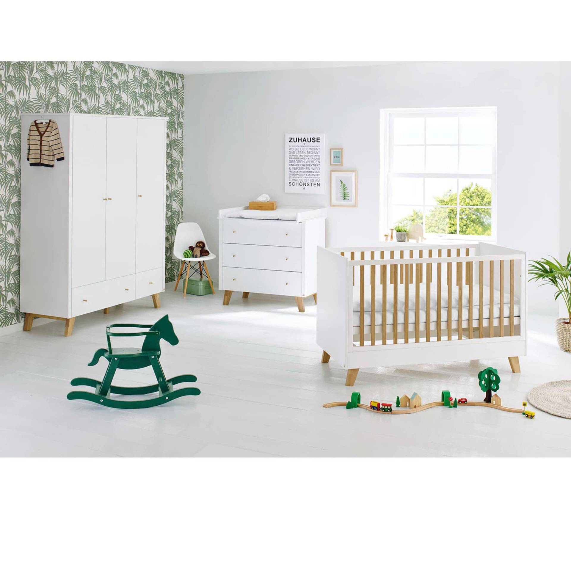 Pinolino 3-tlg. Babyzimmer Pan breit groß von Pinolino