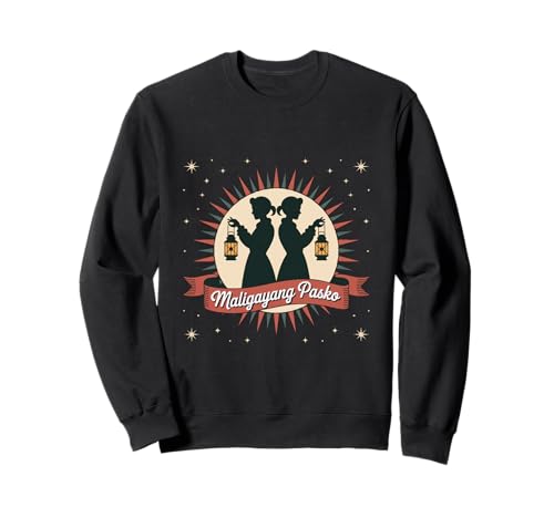 Maligayang Pasko Weihnachten Tagalog Damen Sweatshirt von Pinoy Pinay Xmas Holiday Season Tees