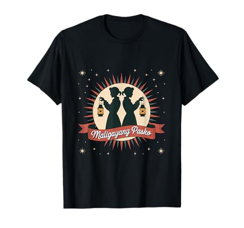 Maligayang Pasko Weihnachten Tagalog Damen T-Shirt von Pinoy Pinay Xmas Holiday Season Tees