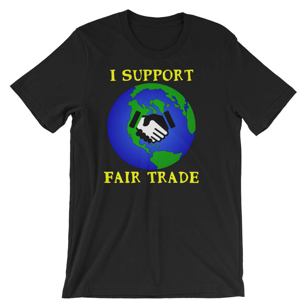 Fair Trade Social Justice T-Shirt/Weltfrieden Nachhaltige Landwirtschaft Fair Trade Social Justice T-Shirt/Weltfrieden Nachhaltige Landwirtschaft von PinoyPowerProducts