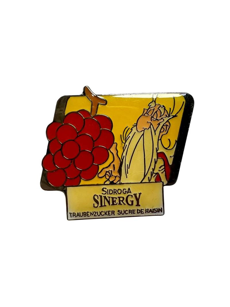 Asterix Emaille Pin 1992, Getafix Anstecknadel, Sinergy Sidroga Anstecknadel von PinsAndSins