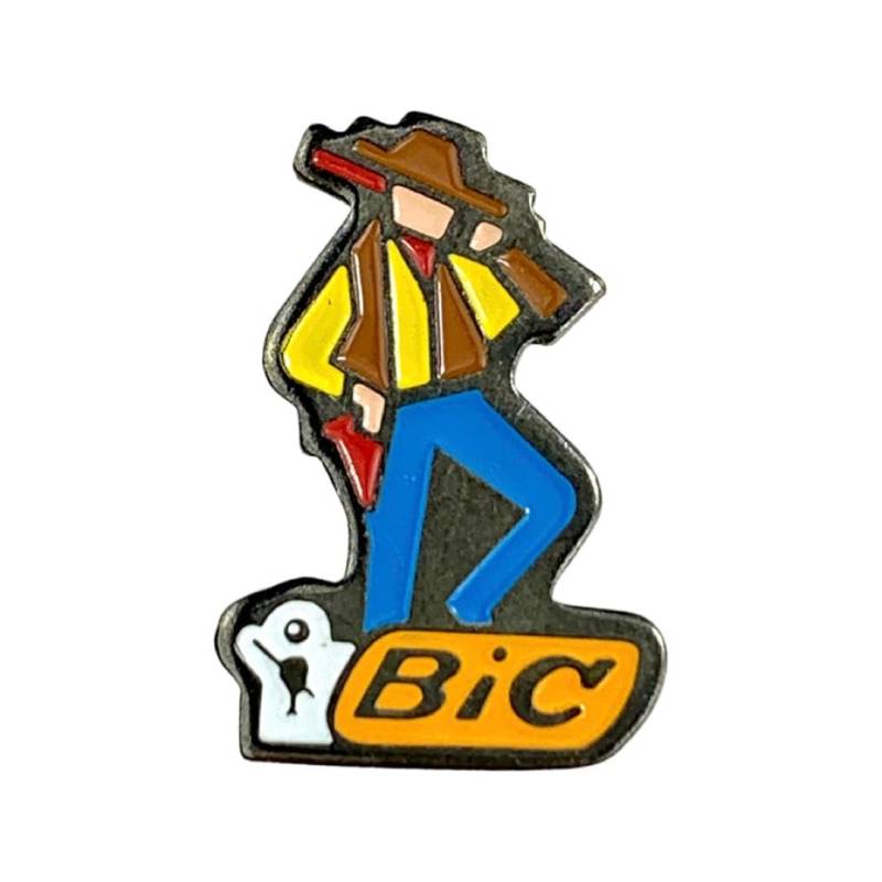 Bic Pen Cowboy Pin Anstecker von PinsAndSins