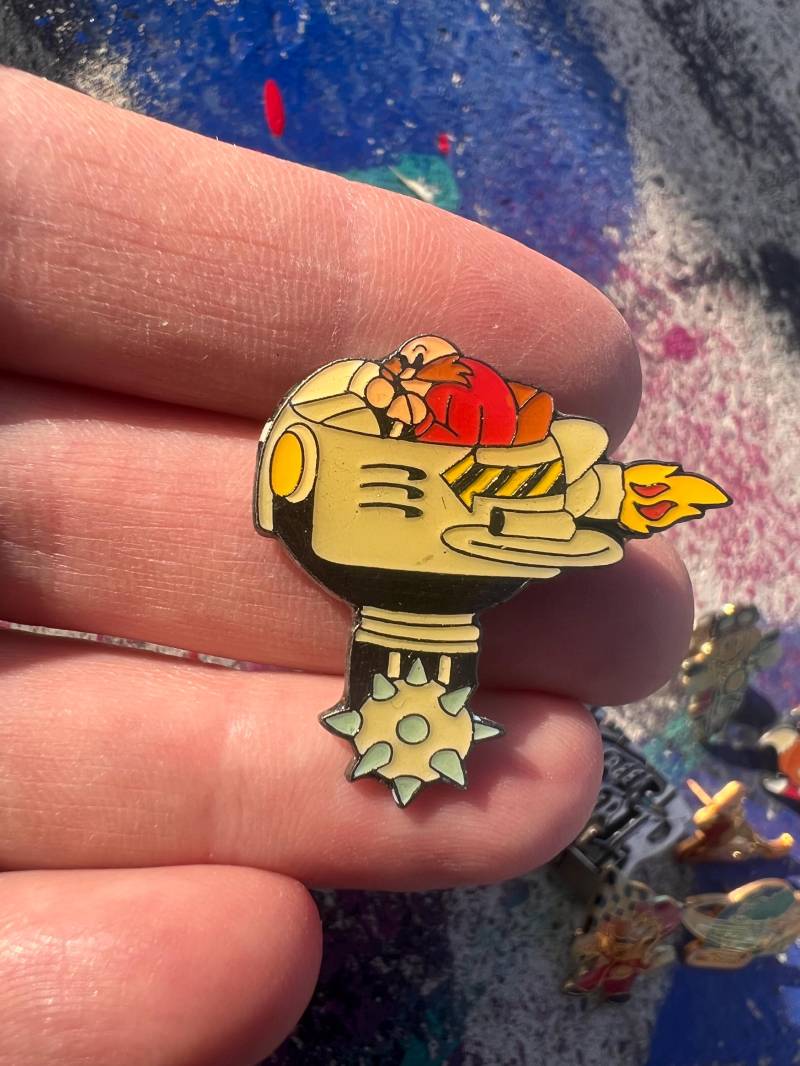 Dr. Ivo Eggman | Robotnik Von Sonic The Hedgehog Game Pin von PinsAndSins