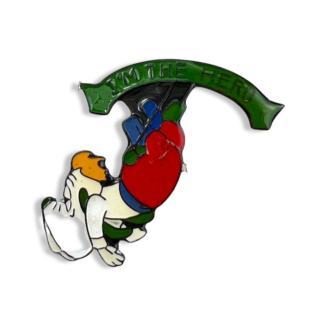 Droopy Dog Pin, Anstecknadel, Anstecknadel von PinsAndSins