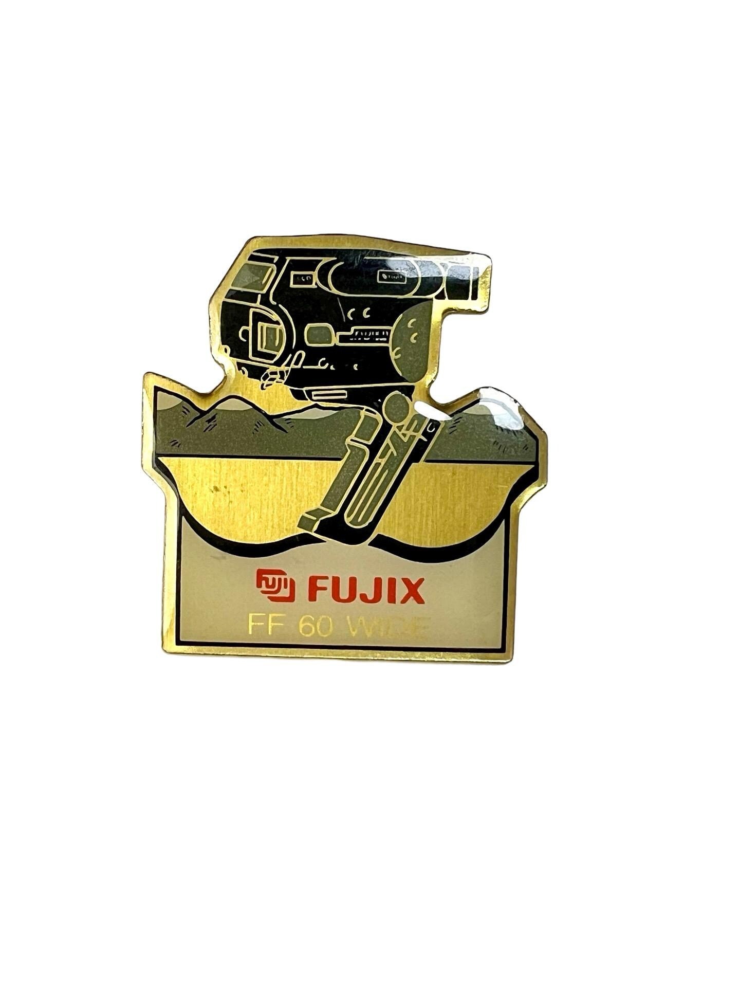 Fujix Kamera Pin 80Er-90Er Retro Techie Geschenk von PinsAndSins