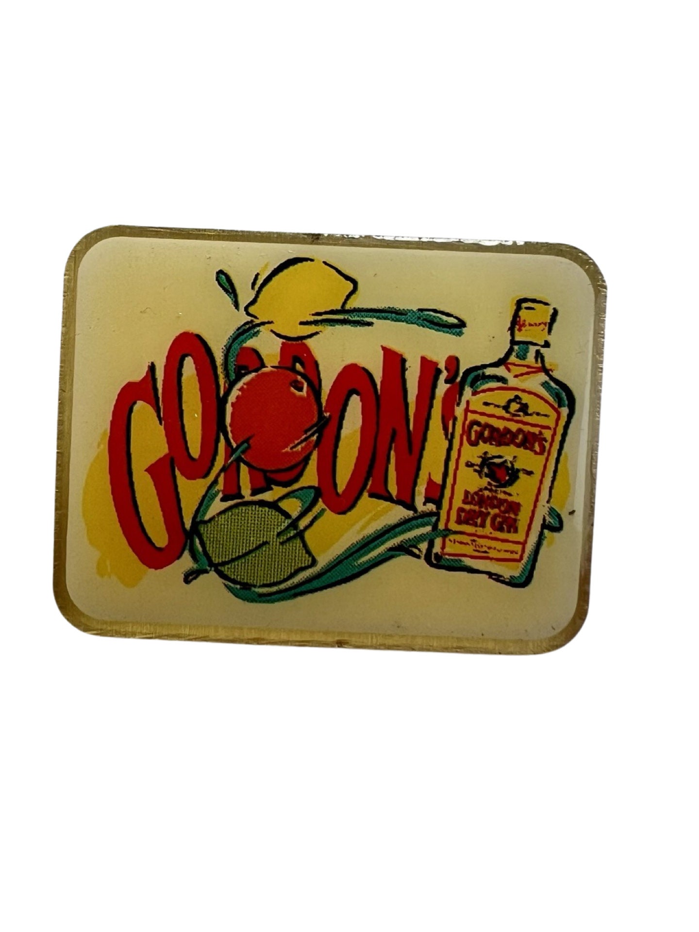 "Gordons Gin Logo "Gin" Anstecknadel - Lustiger Stocking Stuffer." von PinsAndSins