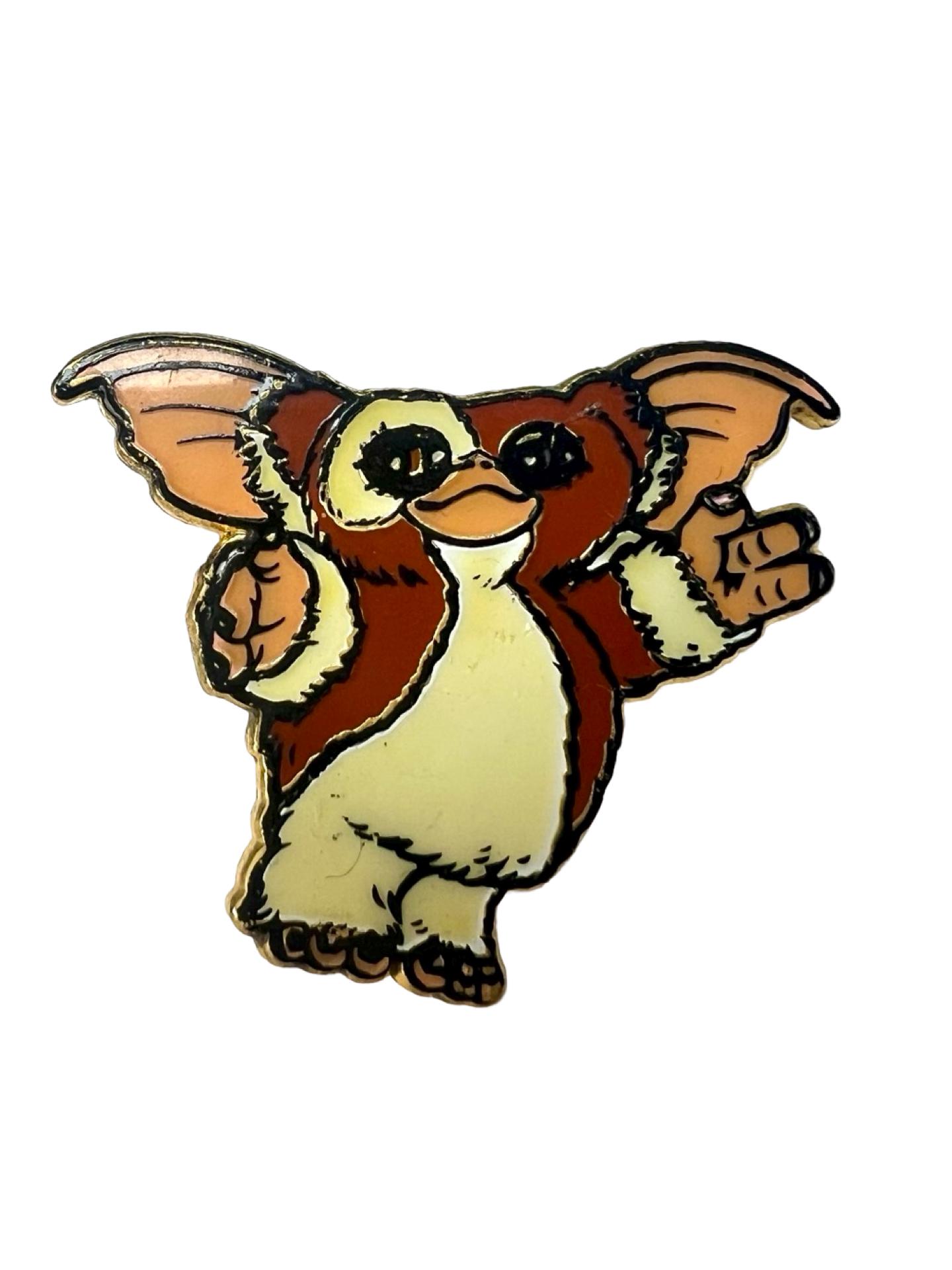 Vintage 1989 Gizmo Mogwai Anstecker Die Gremlins Film Memorabilia von PinsAndSins