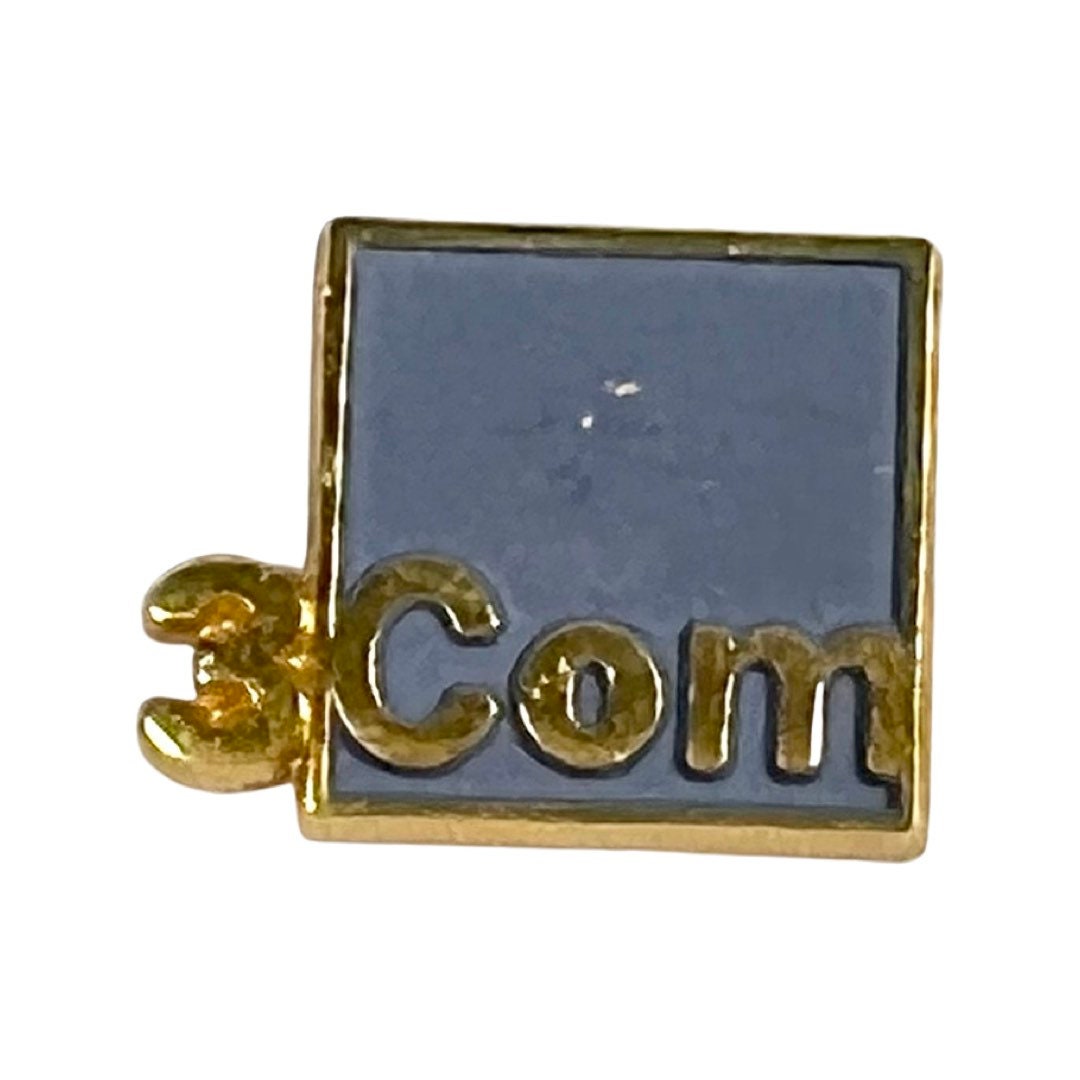 Vintage 3Com Pin 80Er-90Er Jahre Computer Geschenk von PinsAndSins