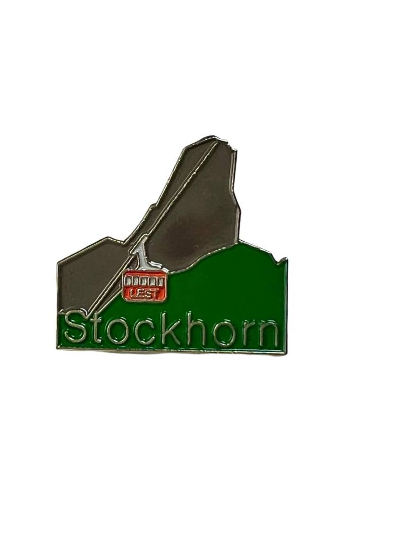 Vintage Anstecknadel/Aus Der Schweiz Stockhorn Cabochon von PinsAndSins