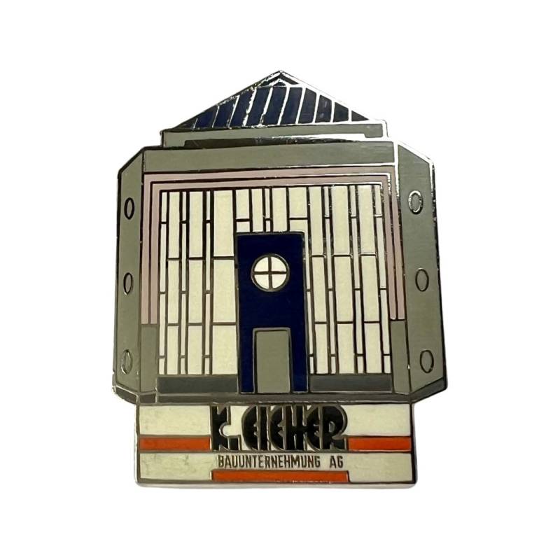 Vintage Art Deco Stil Gebäude Pin Kleines Geschenk Für Ingenieur Oder Bauhaus Fan von PinsAndSins