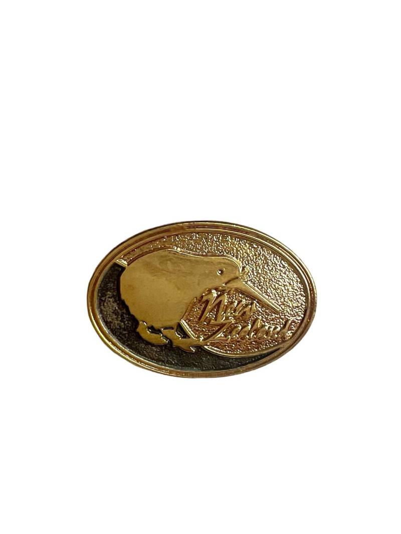 Vintage Auckland Neuseeland Kiwi Vogel Pin Gold Reise Souvenir Vintage Auckland Neuseeland Kiwi Vogel Pin Gold Reise Souvenir von PinsAndSins
