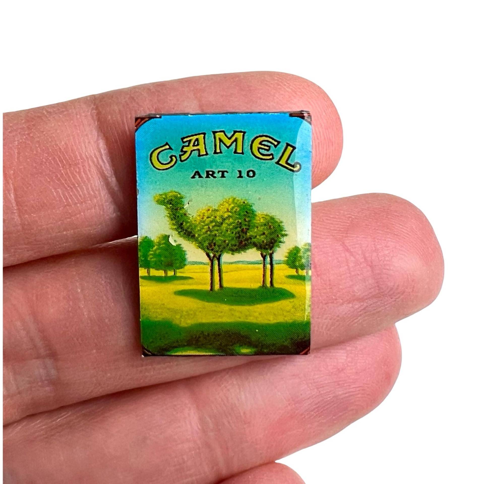 Vintage Camel Zigaretten Anstecknadel, Anstecknadel Zum 80 von PinsAndSins