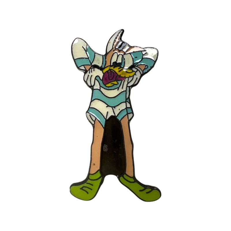 Vintage Cartoon Jailbird Anstecker Opa Chic Brosche von PinsAndSins