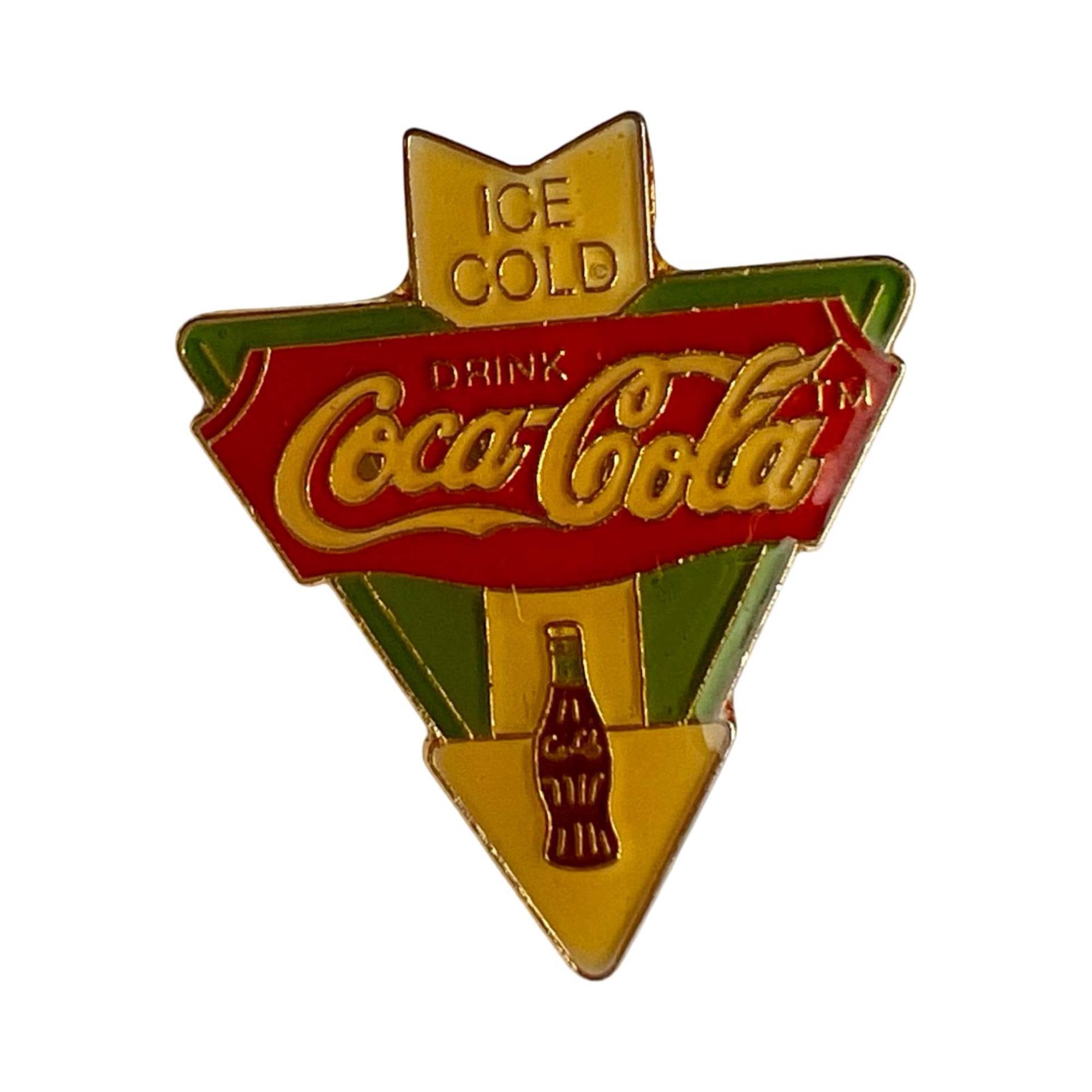Vintage Coca Cola Anstecknadel Ice Cold Coke Anstecker von PinsAndSins