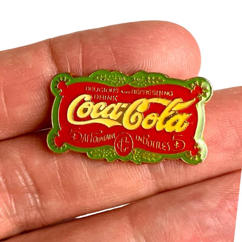 Vintage Cola Coca-Cola Pin Sammlerstück Fan Geschenk von PinsAndSins