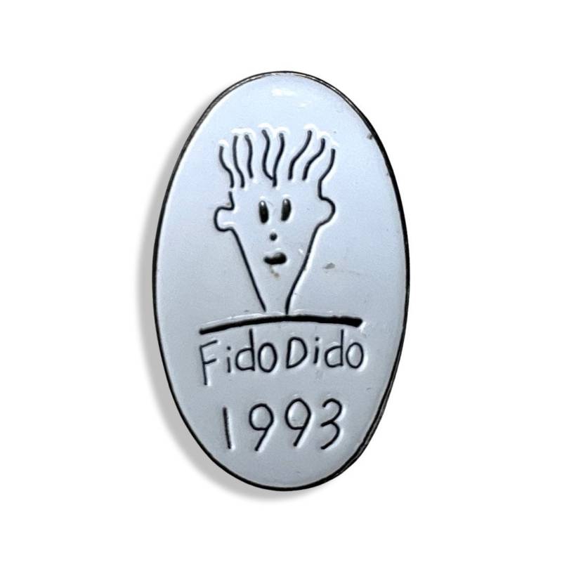Vintage Fido Dido 7Up Pin, 90Er Jahre Symbol Anstecker von PinsAndSins