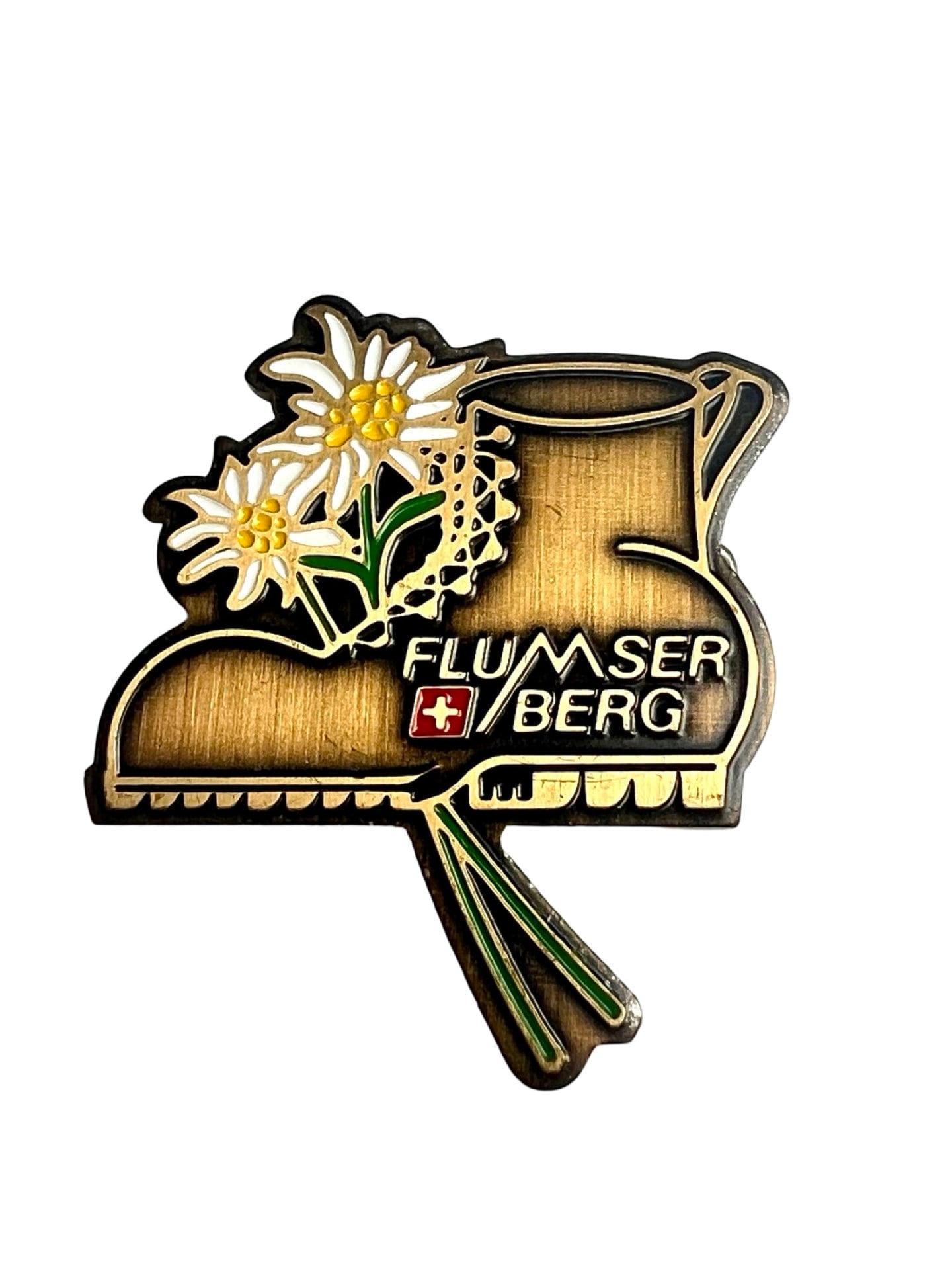 Vintage Flumserberg Schweiz Abzeichen, Wanderschuh Krawattennadel, Schweizer Alpen Urlaub Souvenir Geschenk Für Jemanden, Der Die Liebt Vintage Flumserberg Schweiz Abzeichen, Wanderschuh Krawattennadel, Schweizer Alpen Urlaub Souvenir Geschenk Für Jemanden, Der Die Liebt von PinsAndSins