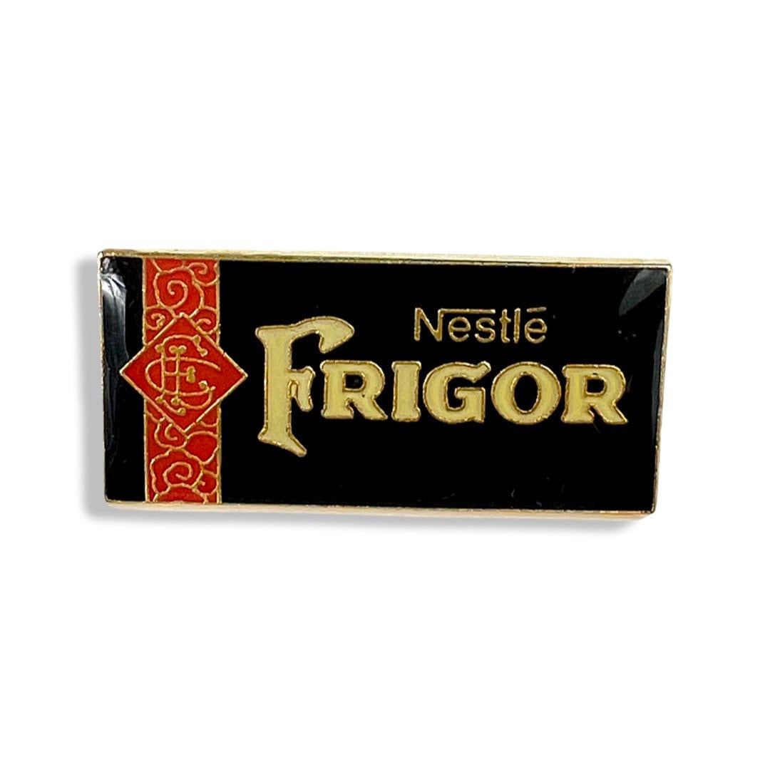 Vintage Frigor Nestle Schokolade Pin Sammler Pinback von PinsAndSins