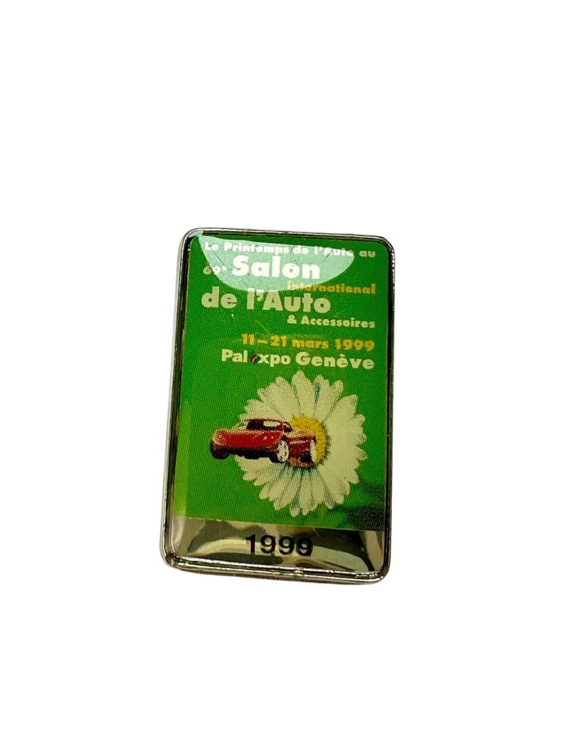 Vintage Genfer Autosalon 1999 Anstecknadel Autoliebhaber Anstecker von PinsAndSins