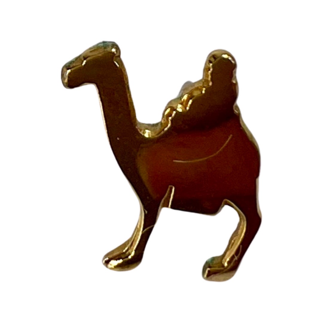 Vintage Gold Ton Camel Anstecknadel - Tier Krawatte Tack von PinsAndSins