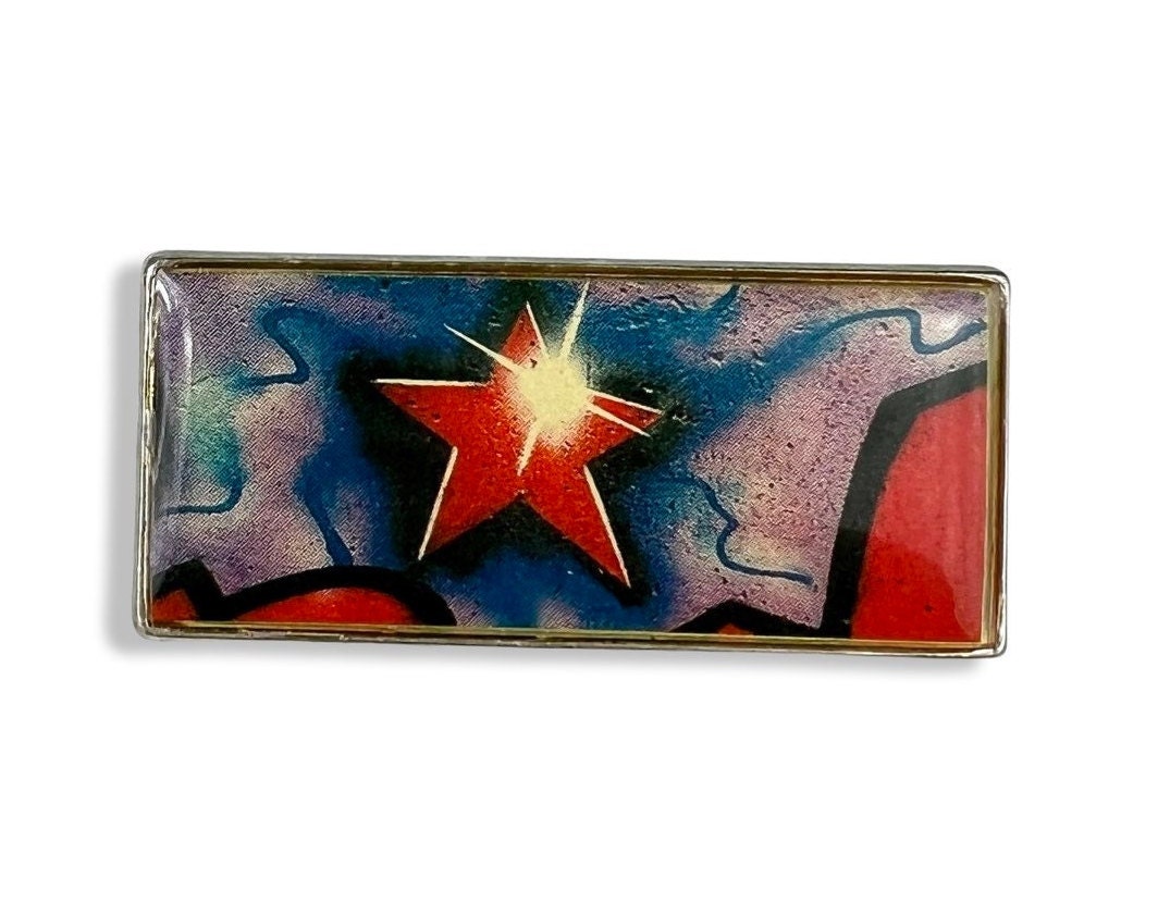 Vintage Graffiti Art Pin 90S Wearable Anstecker von PinsAndSins