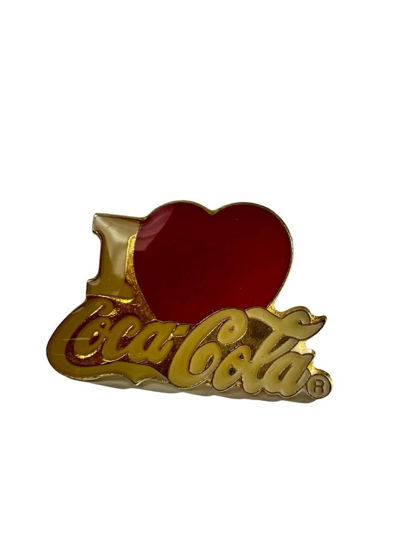 Vintage "I Love Coca Cola" Anstecker von PinsAndSins