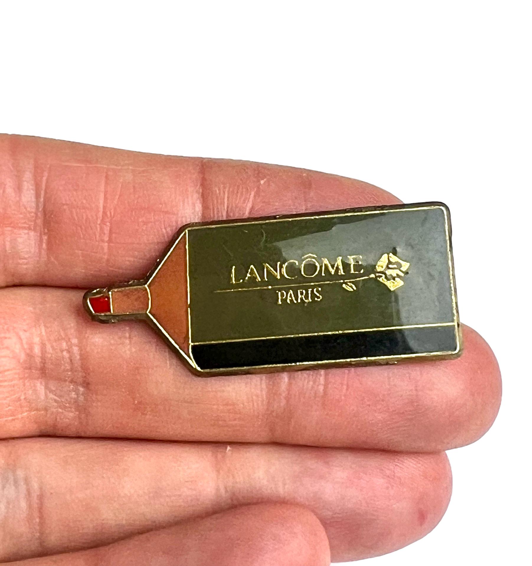 Vintage Lancome Paris Anstecknadel, Geschenk Für Parfüm Sammler, Valentinstag von PinsAndSins