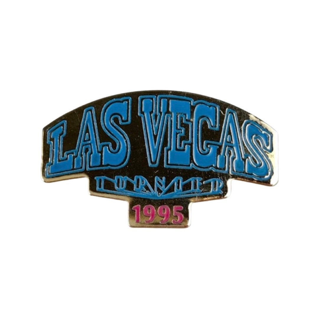 Vintage Las Vegas Turnier 1995 Pin Urlaub Souvenir von PinsAndSins
